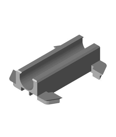 Hextraction Rail tile 3d model