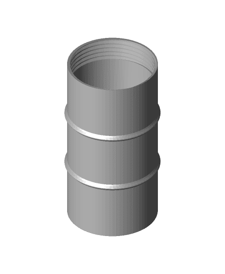 Barrel Buddy Sharps Container 3d model