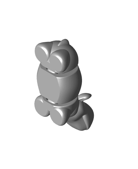 Articulating Hippo - Cute Hippo 3d model