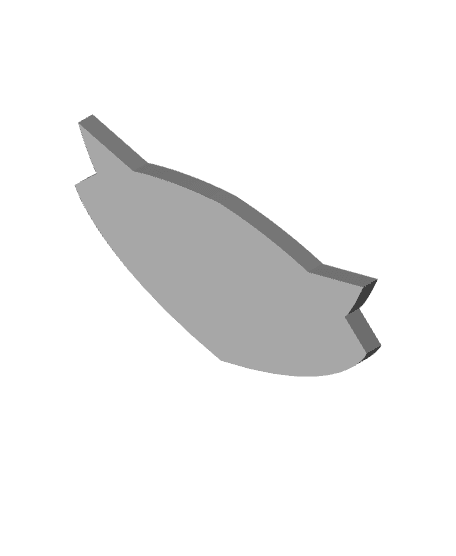 Sly Cooper Button Symbol 3d model