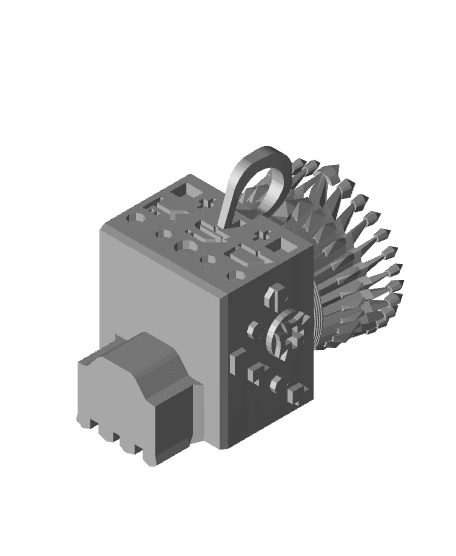 Skullibrator - Calibration skull cube 3d model