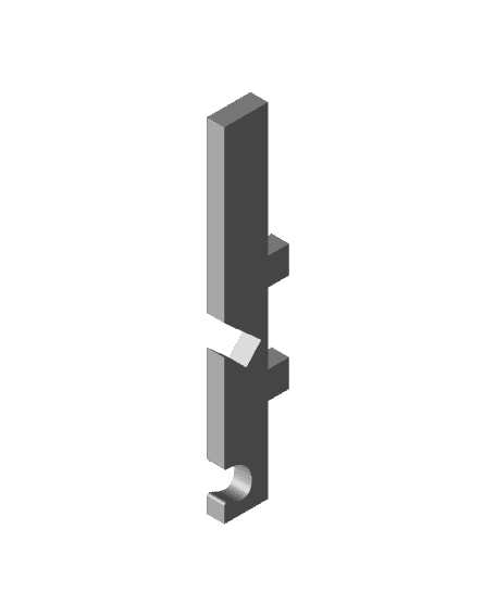 Key Organizer Stand  (2 Shelf) 3d model