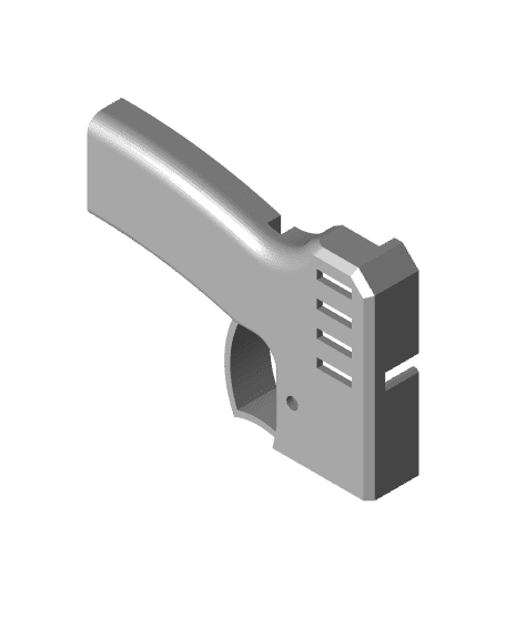 Hand Gun - 01 3d model