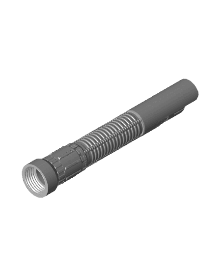 Print in Place Collapsing Jedi Lightsaber Concept 19 3d model
