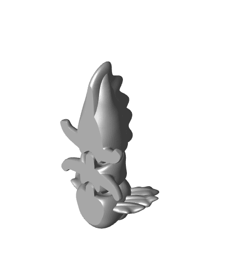 Cute Flexi Axolotl - MAXolotl 3d model