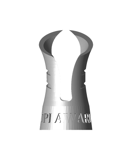 F1 Style Trophy 3DPI Awards Competition 3d model
