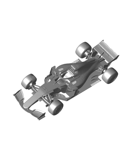 Stand for Burago 1/18 Formula 1 Car Model by DoubleH, Download free STL  model