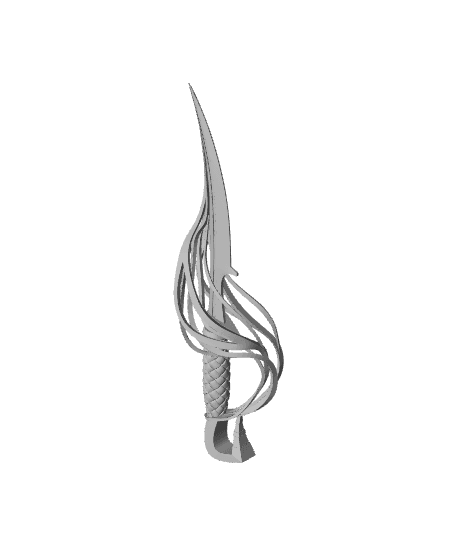 FANTASY GLEAMDANCE DAGGER/COLD SNAP/DAGGER +2 BALDURS GATE 3 3d model