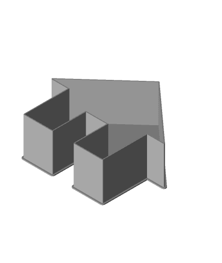 House, nestable box (v1) 3d model