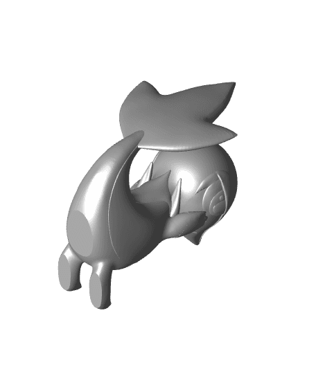 Snivy Pokemon (No Support) 3d model