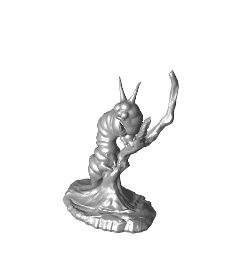 Caterpillar // VR Sculpt 3d model