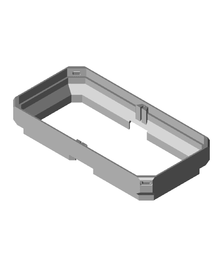 2x1 - Multigrid Panel Lid Rim 3d model