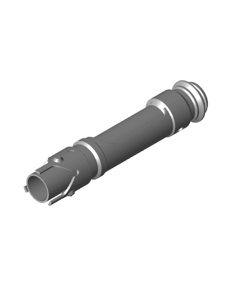 Obi-Wan’s Multi-Part Lightsaber 3d model