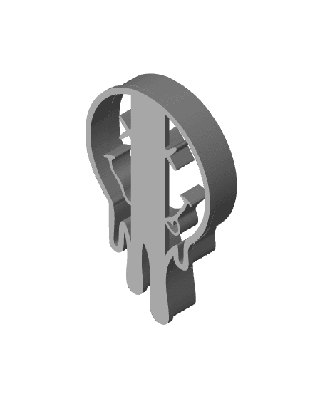 Face Cookie Cutter, Biscuit Cutter 3d model