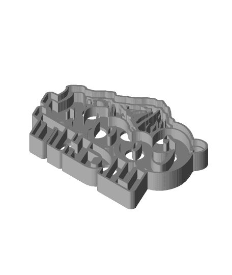 coors light and  Corona Extra cookie cutter 3d model