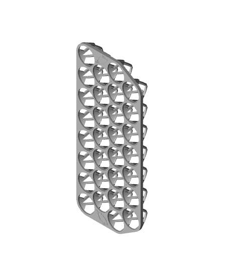 STACKABLE COTURNIX QUAIL EGG TRAY (LARGE) 3d model