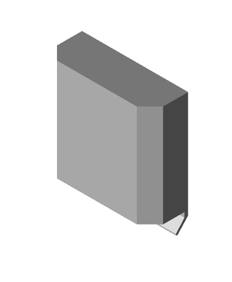 Multiboard Multigrid Drawer 1x(2x0.5)x1 3d model
