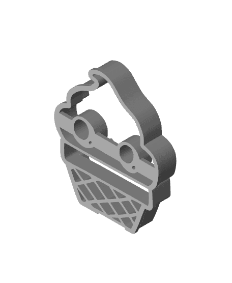 Ice Cream Cookie Cutter, Biscuit Cutter 3d model