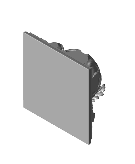 Worn Relic Square Base Pack (4pcs) 3d model