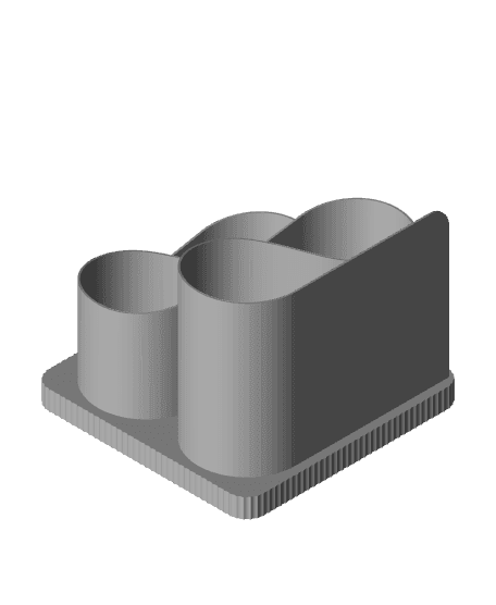 Slalom Desk Organizer.STL 3d model