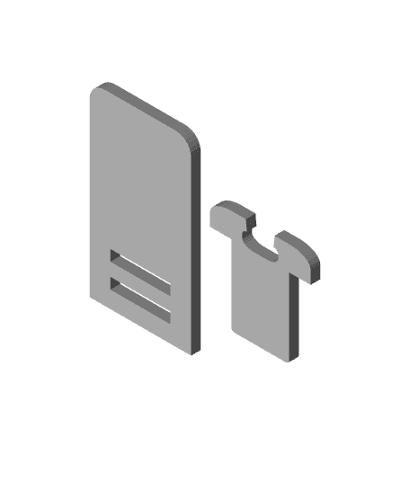 3D Printer Phone Stand Design | STL Digital File | Customizable Phone Holder 3d model