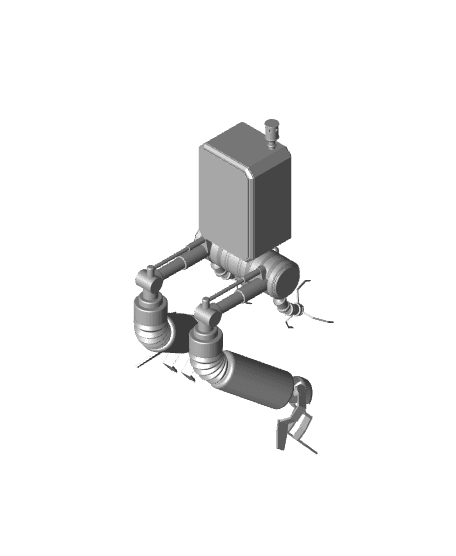 Simplified NieR Automata Pod 042 Basic Model 3d model