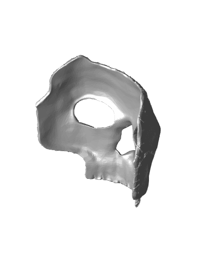  MW2 Ghost Mask 3d Print File STL 3d model