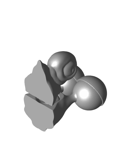 Flexi Snail (No Supports) 3d model