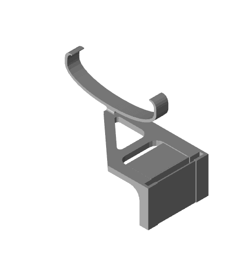 Phone holder for monitoring 3D printer Ender 3 S1 3d model
