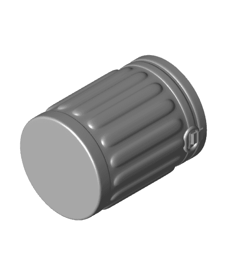 Desktop Trash Can 3d model