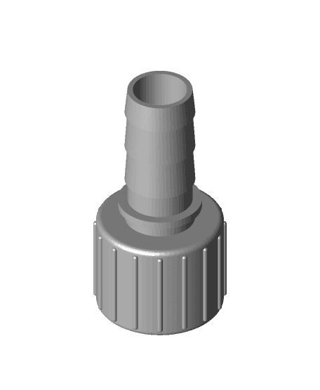 #63 Hose Connector | Fusion 360 | Pistacchio Graphic 3d model