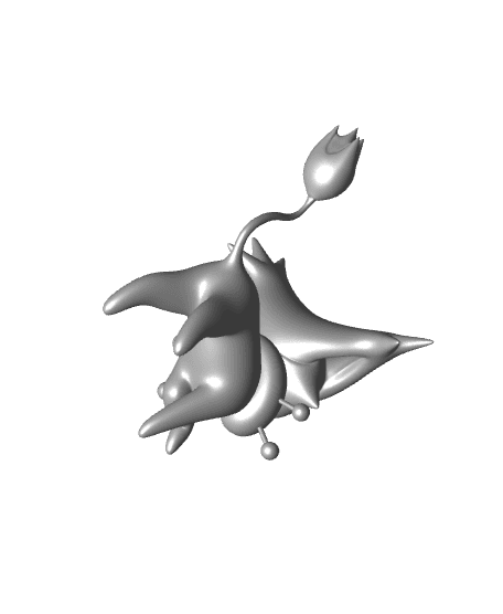 Pokemon Delcatty #301 - Optimized for 3D Printing 3d model