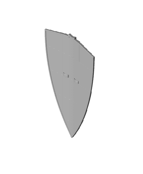 RWBY Jaune Arc Shield Printable Assembly 3d model