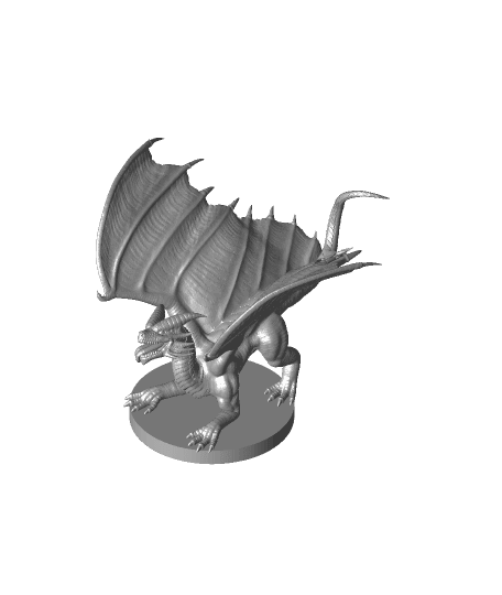 Copper Dragon Wyrmling 3d model