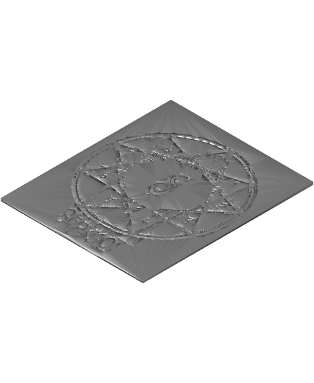 Slipknot logo print 3d model