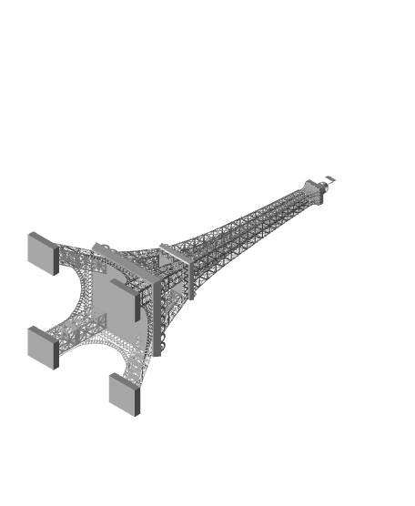 Eiffel Tower.stl 3d model