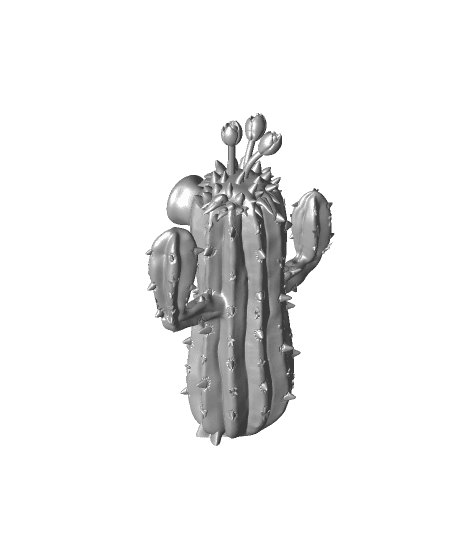 Cactus_PVZ 3d model