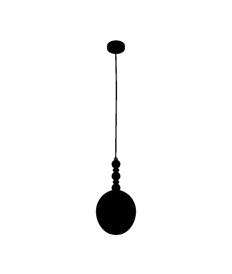Colorglass Balls lamp, SKU. 25434 by Pikartlights 3d model