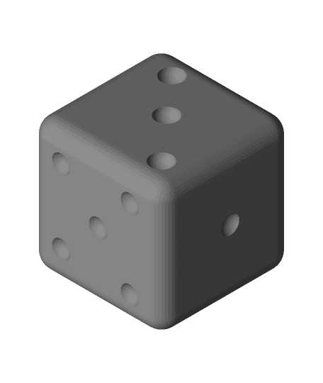 Lucky dice 3d model