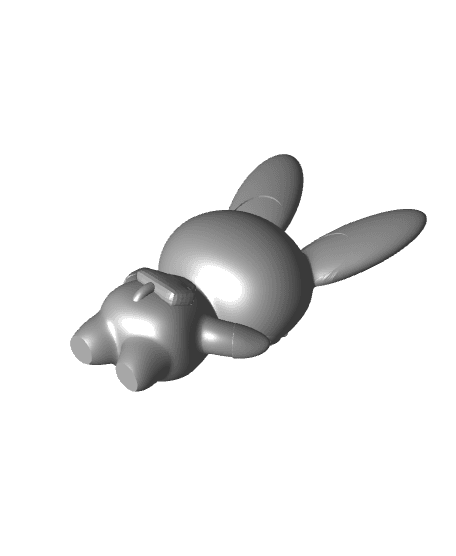 Plusle Pokemon (no support, 3mf included) 3d model