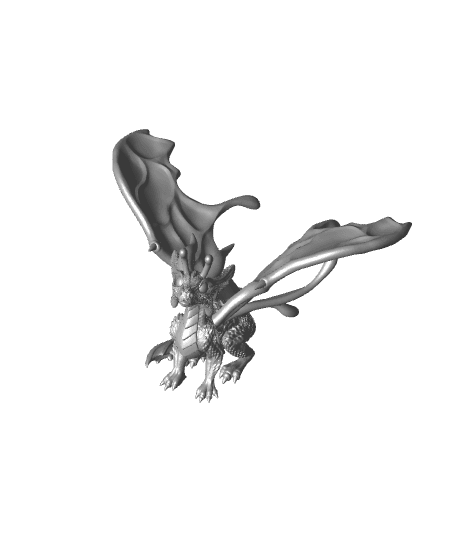 Faerie Dragon - Baby dragon 3d model