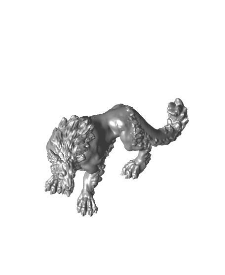 Pack Cats - Tabaxi Caravan - PRESUPPORTED - Illustrated and Stats - 32mm scale			 3d model