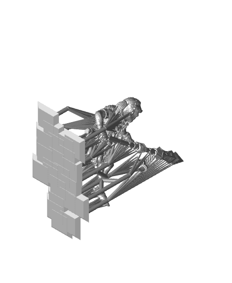 Goblin Spearman - B 3d model