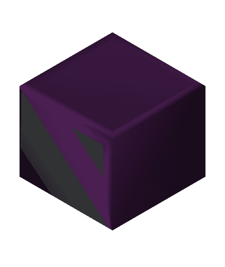 Stackable Storage/Gift Cube 3d model