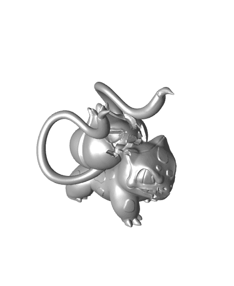 Bulbasaw - Halloween Pokemon Stl File 3d model