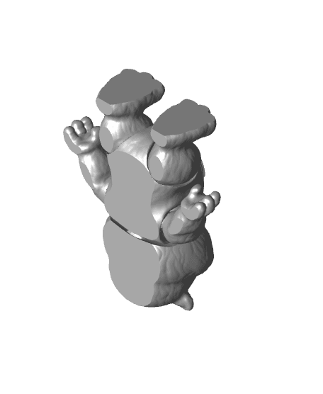 Smokey Bear New Updated  3d model