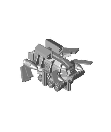 FHW: Dairr Heavy lift prototype 3d model