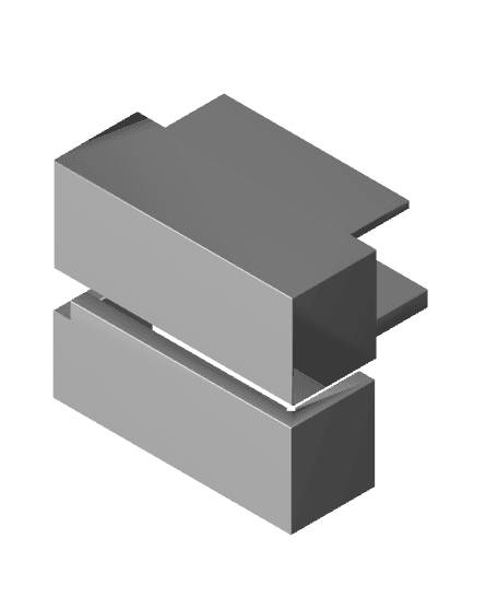 123 block case and corner finder 3d model
