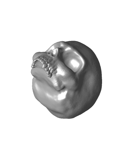 Small Fanged Skull 3d model