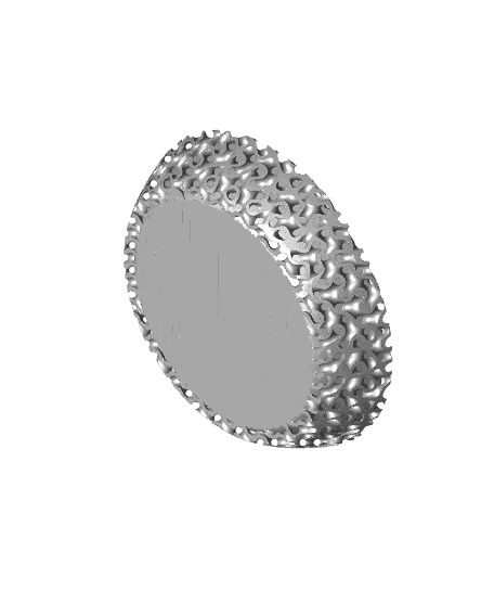 Gyroid Bowl Textured 3d model